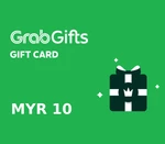 Grab MYR 10 Gift Card MY