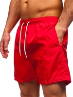 Červené pánské plavecké šortky Bolf ST019