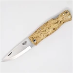 TBS Outdoor Zavírací nůž TBS Wolverine Puukko Folding Knife - Curly Birch