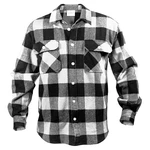 Rothco Košile dřevorubecká FLANNEL kostkovaná BÍLÁ Velikost: S
