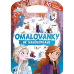 Jiri Models Omalovánky se samolepkami Ledové království 2