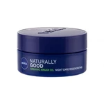 Nivea Naturally Good Argan Oil 50 ml nočný pleťový krém pre ženy na veľmi suchú pleť; výživa a regenerácia pleti; na dehydratovanu pleť