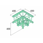 Alutruss DECOLOCK DQ4-PAL30 4-bodová rampa rohové viazanie na 3 smermi 90 °