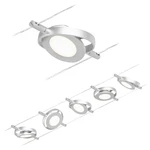 Paulmann  94414 kompletný systém lankových svietidiel pevne zabudované LED osvetlenie  LED   chróm (matný)