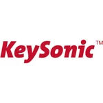 Keysonic KSK-5230 IN (FR) USB klávesnica AZERTY čierna silikónová membrána, vodotesné (IPX7), integrovaný touchpad, tlač