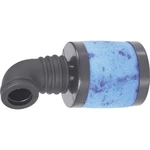 Reely  1:8 plast vzduchový filter so silikónovým adaptérom čierna