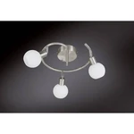 ACTION Nois 907103640000 LED stropná lampa 15 W  teplá biela niklová (matná)
