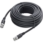 Sygonix SY-4714552 video predlžovací kábel [1x BNC zástrčka - 1x BNC zástrčka] 10.00 m čierna