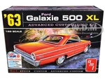 Skill 2 Model Kit 1963 Ford Galaxie 500 XL 3-in-1 Kit 1/25 Scale Model by AMT