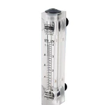 Liquid Flowmeter Water Flow Meter Panel Rotameter Without Control Valve LZM-15 0.2-2LPM 16-160LPH 1-7LPM 10-100LPH 25-25