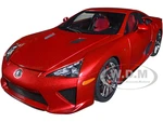 Lexus LFA Pearl Red Metallic 1/18 Model Car by Autoart