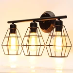 85-240V E27 Bathroom Vanity Light Mirror Front Wall Sconce Industrial Farmhouse Wall Lamp Without Bulbs