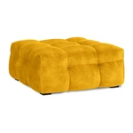 Žltý zamatový puf Windsor & Co Sofas Vesta