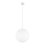 Matne biele závesné svietidlo Sotto Luce Tsuki, ⌀ 30 cm