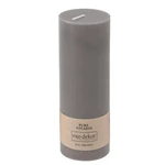 Sivá sviečka Eco candles by Ego dekor Friendly, doba horenia 60 h