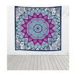 Tapiséria Really Nice Things Blue Dreamcatcher, 140 × 140 cm