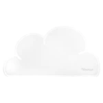 Biele silikónové prestieranie Kindsgut Cloud, 49 x 27 cm