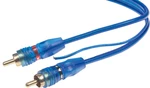 STUALARM RCA Y audio kabel BLUE BASIC line, 1xsamice, 2xsamec