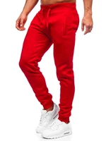 Pantaloni de trening bărbați roșii Bolf XW01-A
