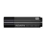 USB kulcs A-Data S102 Pro, 32GB, USB 3.1 - sebesség 90/25 MB/s, fekete (AS102P-32G-RGY)