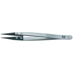 C.K. T2390 montážne pinzeta  249CF špicatý, jemný 130 mm