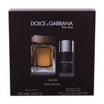 Dolce&Gabbana The One For Men darčeková kazeta toaletná voda 100 ml + deostick 75 ml pre mužov