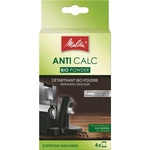 Odvápňovač pre espressá Melitta ANTI CALC 4x40 g práškový odvápňovač • použitie: na espresso a kapsľové kávovary • odstránenie vápenatých usadenín • b
