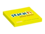 Samolepicí bloček Stick´n neonová žlutá