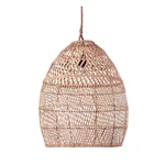 Ratanové závesné svietidlo Tomasucci Pear, výška 60 cm