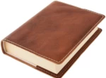 Kožený obal na knihu KLASIK - Měděná (XL)
