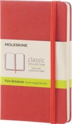 Moleskine - zápisník tvrdý, čistý, oranžový S