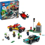 LEGO® City 60319 Hasiči a policejní honička