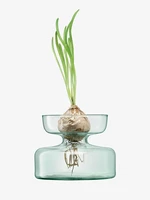 Váza/sklenený kvetináč, výška 10 cm, číry - LSA International