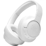 JBL Tune 710BT Bluetooth, káblové  slúchadlá Over Ear cez uši  biela