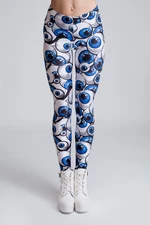 Eyeballz Blue Leggings