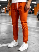 Pantaloni joggers portocaliu Bolf 1145