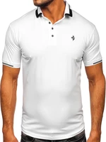 Tricou polo alb Bolf 192494