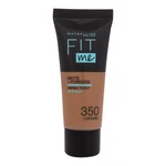 Maybelline Fit Me! Matte + Poreless 30 ml make-up pre ženy 350 Caramel na problematickú pleť s akné