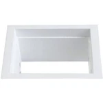 Brumberg 87351086 82040170 montážny rám       hliník (d x š) 83 mm x 83 mm