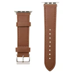 Remienok FIXED Leather Strap na Apple Watch 42/44/45 mm (FIXLST-434-BRW) hnedý Pokud hledáte pro vaše chytré Apple Watch luxusní doplněk z pravé kůže,