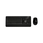 Klávesnica s myšou Microsoft Wireless Desktop 3050, CZ/SK (PP3-00021) čierna set klávesnica + myš • 128bitové šifrovanie AES • technológia BlueTrack •