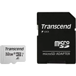 Pamäťová karta Transcend 300S microSDHC 32GB UHS-I U1 (100R/25W) + adapter (TS32GUSD300S-A) pamäťová karta • typ microSD + SD adaptér • kapacita 32 GB