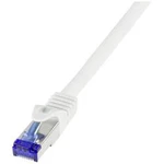 Síťový kabel RJ45 LogiLink C6A071S, CAT 6A, S/FTP, 5 m, bílá