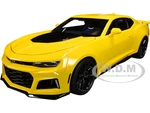 Chevrolet Camaro ZL1 Bright Yellow 1/18 Model Car by Autoart