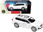 BMW X7 White 1/64 Diecast Model Car by Paragon Models