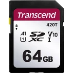 Transcend TS64GSDC420T pamäťová SD karta 64 GB v30 Video Speed Class