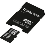 Transcend Premium pamäťová karta micro SDHC 4 GB Class 10 vr. SD adaptéru