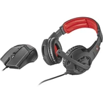 Trust GXT 784 herný headset jack 3,5 mm káblový cez uši čierna stereo