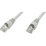 Telegärtner L00002A0141 RJ45 sieťové káble, prepojovacie káble CAT 6A S/FTP 3.00 m biela samozhášavý, s ochranou 1 ks