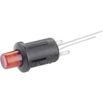 TRU COMPONENTS TC-R13-529BLRT tlačidlový spínač 250 V/AC 0.5 A 1x vyp/zap s aretáciou červená   1 ks